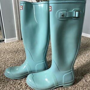 Hunter Orginal Tall Rain Boot Used